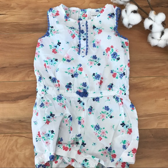 Two Precious Carters 18mo Rompers - Picture 5 of 6